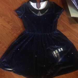 Velvet Doctor Who Dress